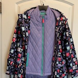 Cat & Jack Rain Coat 10/12 Lined